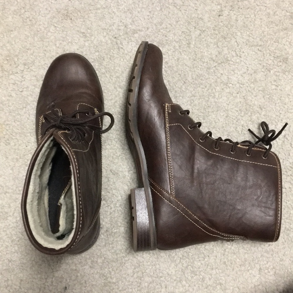 Sporto Leather Boots (Brown)